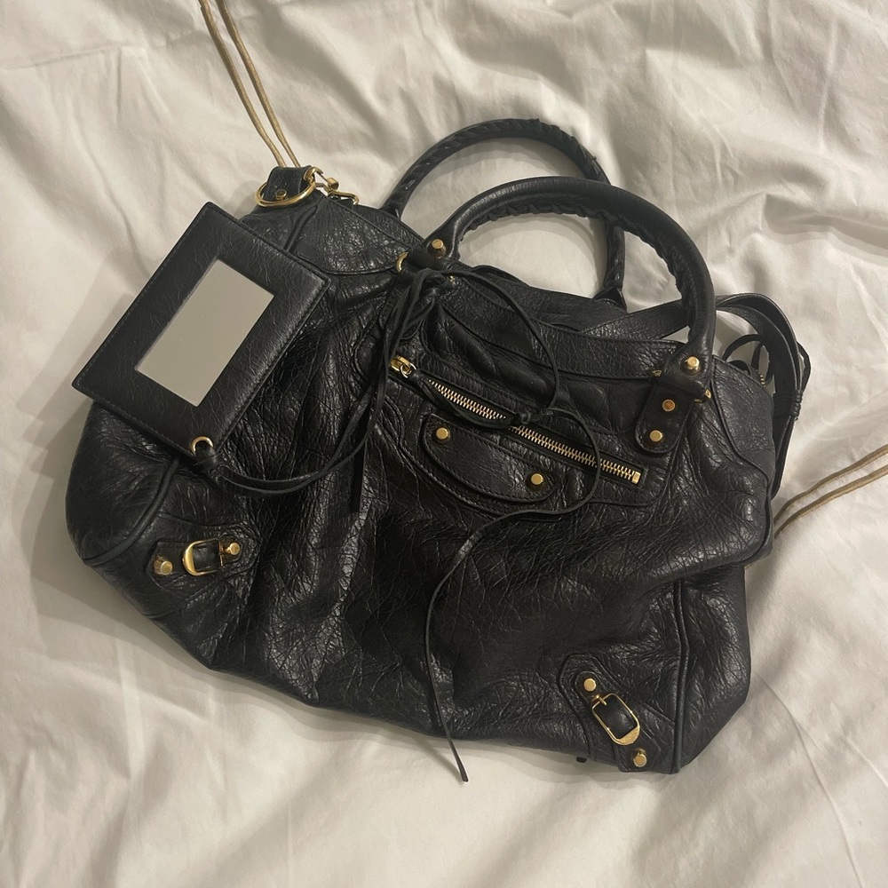 100% authentic balenciaga black bag